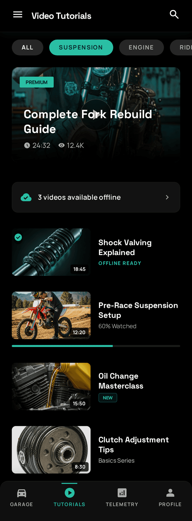 Video Tutorials