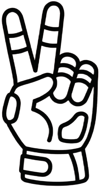 Animated hand icon
