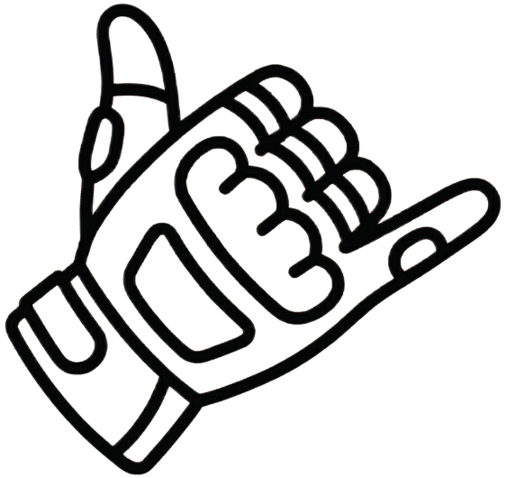 Animated hand icon